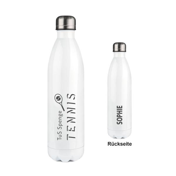 TuS Spenge Tennis - Thermoflasche - weiß